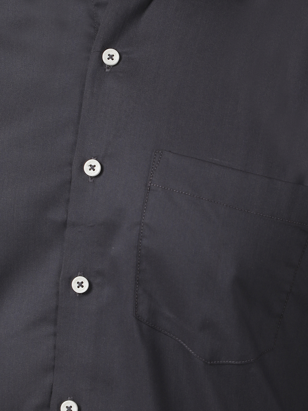 Numero Uno Men SOLID Dark Grey Shirt